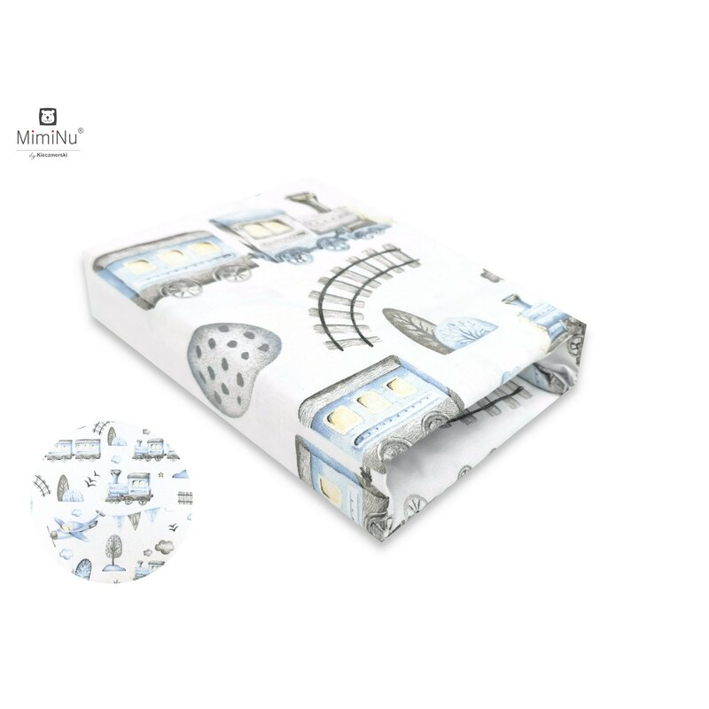 Cearceaf cu elastic 140x70 cm boys world miminu