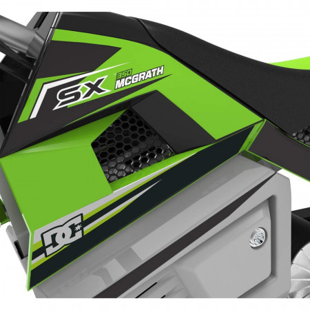 Motocicleta electrica pentru copii Razor SX350 Dirt Rocket McGrath Verde - 5