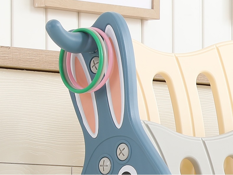 Organizator pentru carti si jucarii Nichiduta Rabbit Blue - 3 | YEO