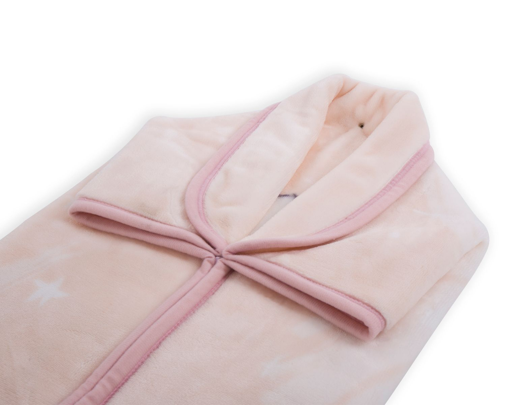 Paturica pentru infasat Baby Wrap Polar Bear Pink - 3