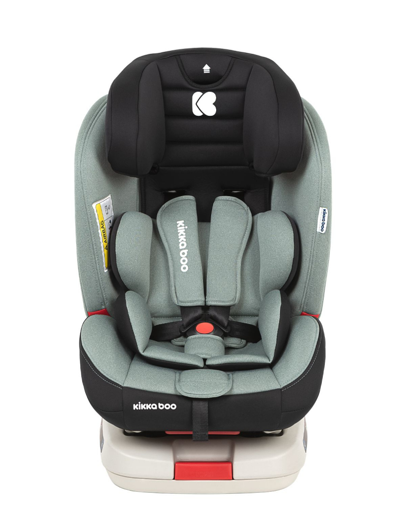 Scaun auto 0-36 kg KikkaBoo 4 Strong Mint + Isofix 2020