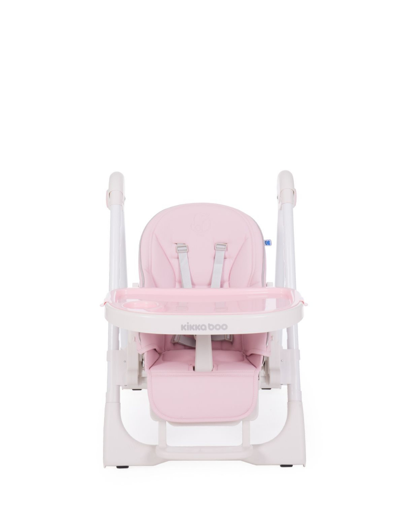 Scaun de masa KikkaBoo cu inaltime reglabila Pastello Pink - 3 | YEO