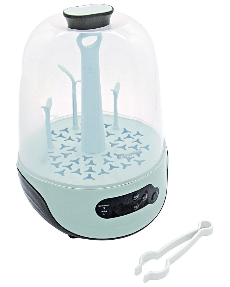 Sterilizator electric cu 3 functii KikkaBoo Twill Mint - 1 | YEO