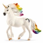 Figurina Schleich Armasar unicorn curcubeu cu strasuri 70523