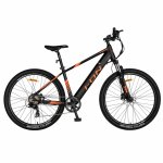 Bicicleta electrica I-ON E-Bike 27.5 I1006E cadru aluminiu negru/portocaliu