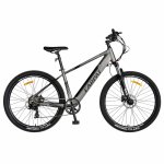 Bicicleta electrica MTB E-Bike Carpat 27.5 C1007E cadru aluminiu gri/negru