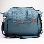Geanta pentru calatorii 2 in 1 cu 17 buzunare Kinder Hop Ocean Blue