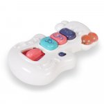 Jucarie interactiva cu muzica si lumini Baby Guitar