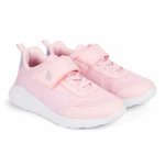Pantofi sport fete Bibi Evolution Up roz cu led 28 EU