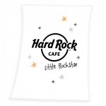 Patura pentru bebelusi Herding Soft Peach Hard Rock Cafe 75 x 100 cm
