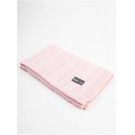 Paturica tricotata pentru bebelusi 90x65 cm Pink