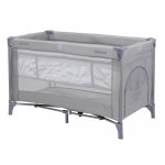 Patut pliabil cu doua nivele KikkaBoo So Gifted Grey 2020