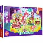 Puzzle Trefl Enchantimals Bree Danessa si Felicy in gradina 160 piese