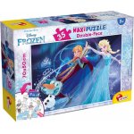 Puzzle de colorat maxi Frozen (35 piese)