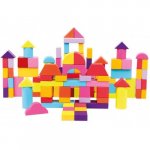 Set constructii forme geometrice 100 piese