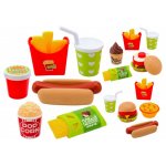 Set fast food pentru copii din plastic Globo