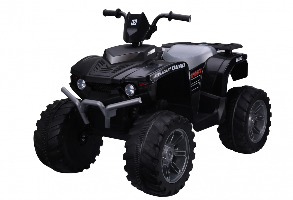 ATV electric Nichiduta Extreme Quad cu roti din cauciuc Black - 4