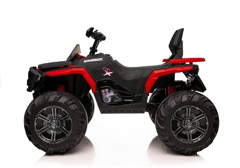 Atv electric cu roti din cauciuc 12V Nichiduta Hunter Pro Green - 1