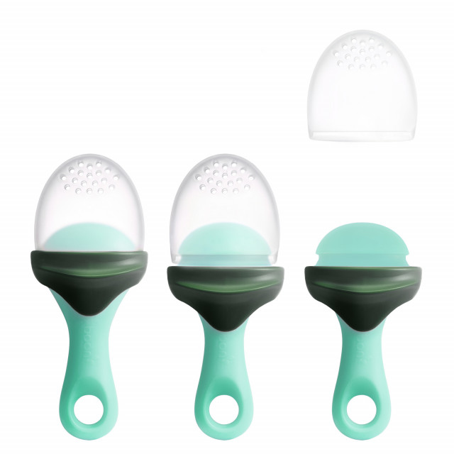 Dispozitiv de hranire din silicon vernil + navy boon pulp