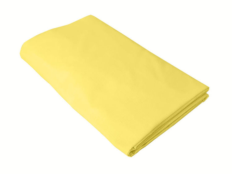 Cearceaf galben KidsDecor cu elastic din bumbac 70x110 cm - 2