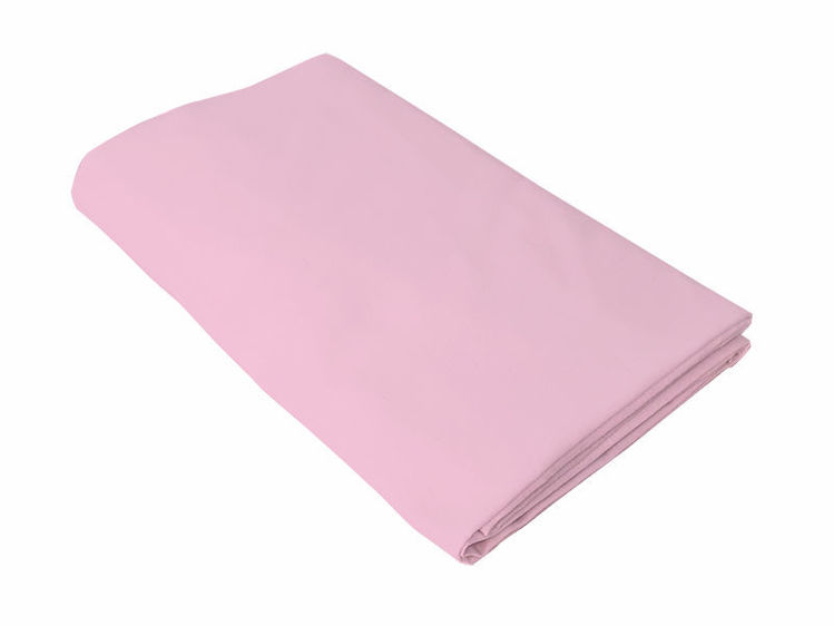 Cearceaf roz KidsDecor cu elastic din bumbac 70x110 cm - 2