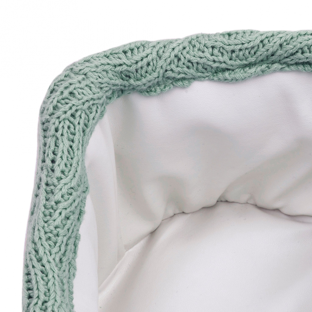 Cos tricotat scutece jollein verde