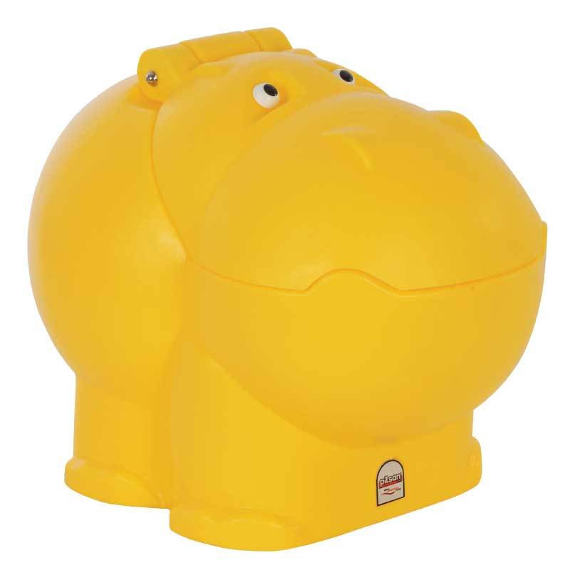 Cutie depozitare jucarii Hippo Toy Box Yellow nichiduta.ro imagine noua