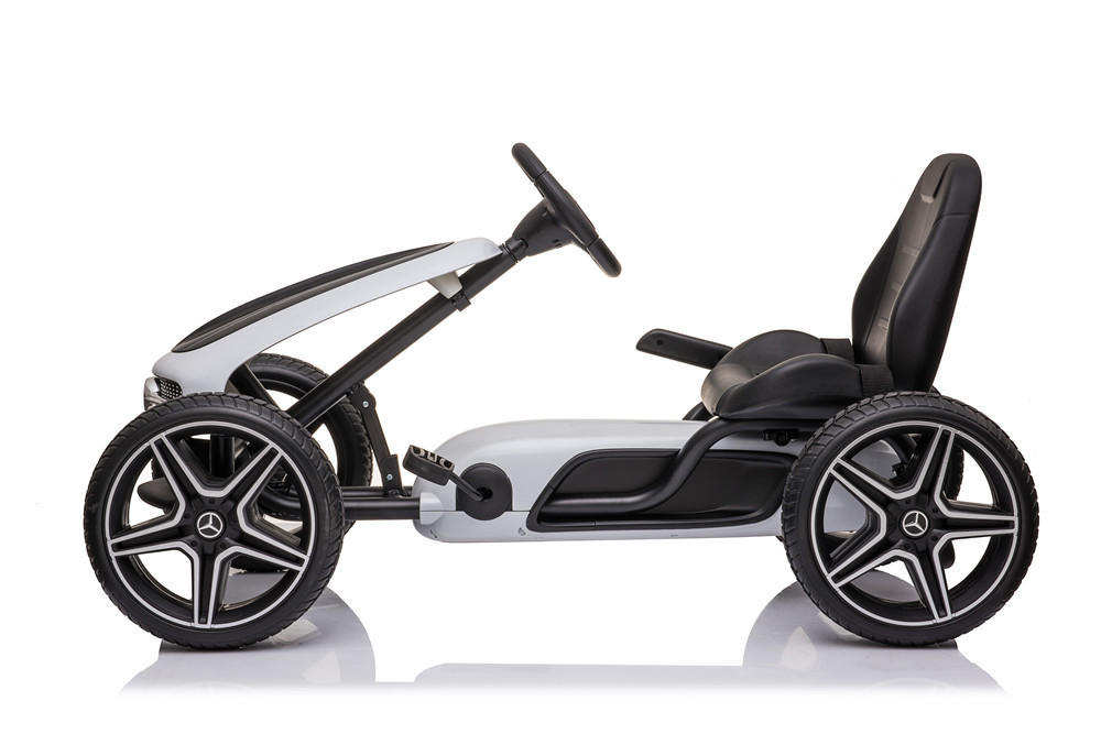 Kart cu pedale si roti EVA Mercedes Benz Black Mercedes Benz imagine noua responsabilitatesociala.ro