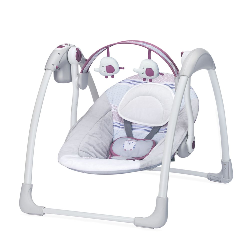 Leagan electric kikkaboo chillo purple owl cu conectare la priza