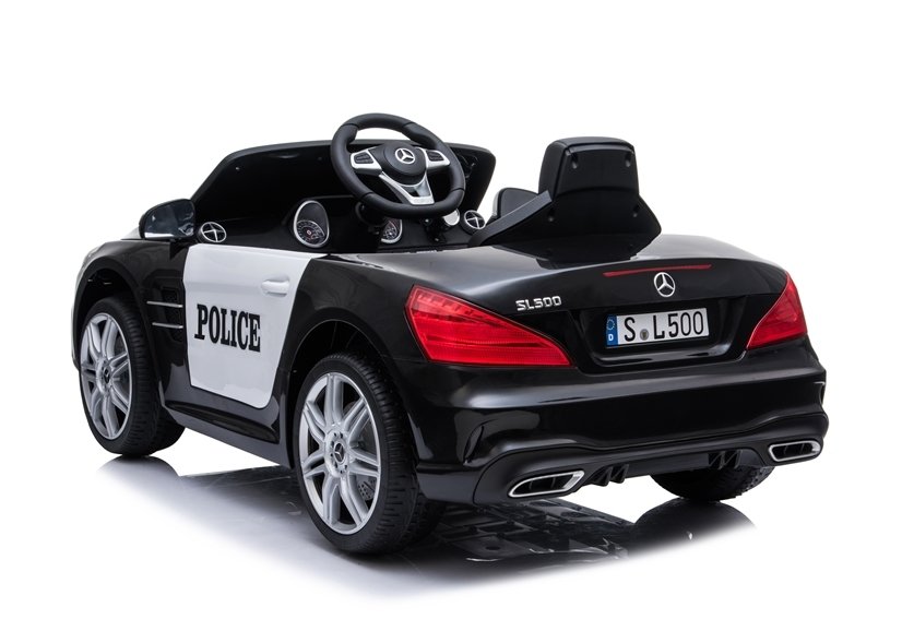 Masinuta electrica Mercedes SL500 Police Black - 3