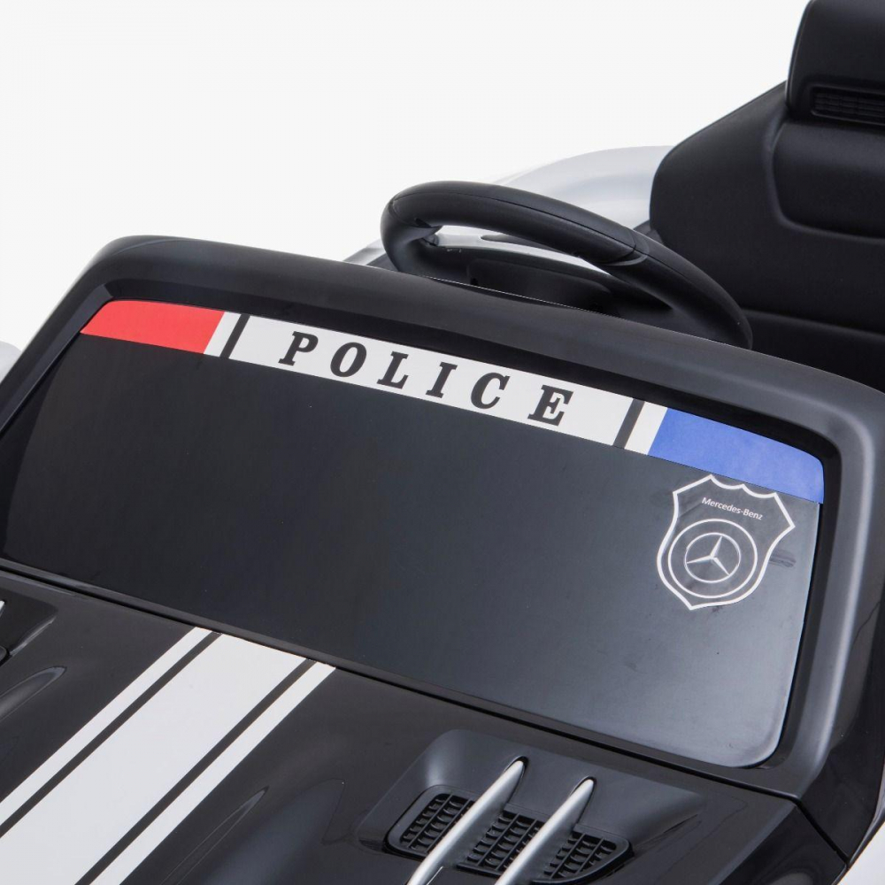 Masinuta electrica Mercedes SL500 Police Black - 6