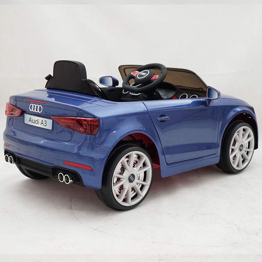 Masinuta electrica roti EVA 12V Audi A3 albastru - 2