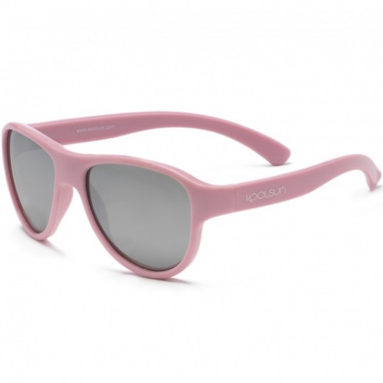 Ochelari de soare pentru copii Koolsun Air Blush Pink 1-5 ani