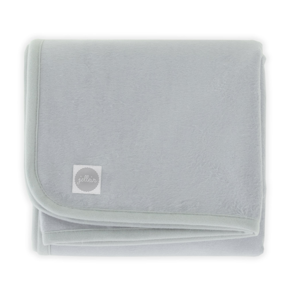 Paturica bebe 100x150 cm jollein soft-grey