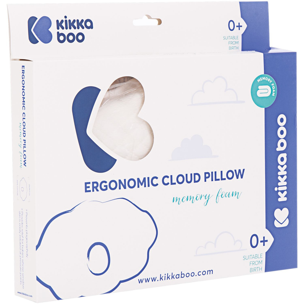 Pernuta memory pentru formarea capului KikkaBoo Velvet Cloud Beige Beige imagine noua responsabilitatesociala.ro