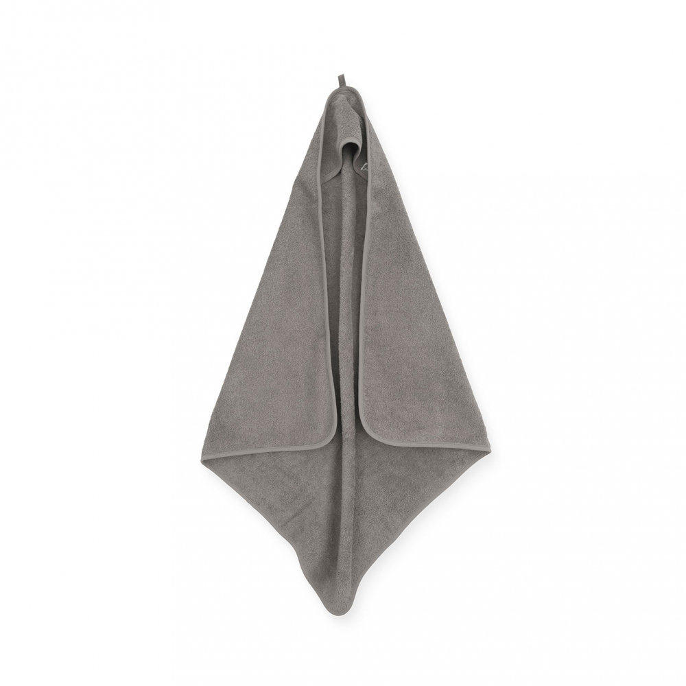Prosop cu gluga jollein terry 75x75cm storm-grey