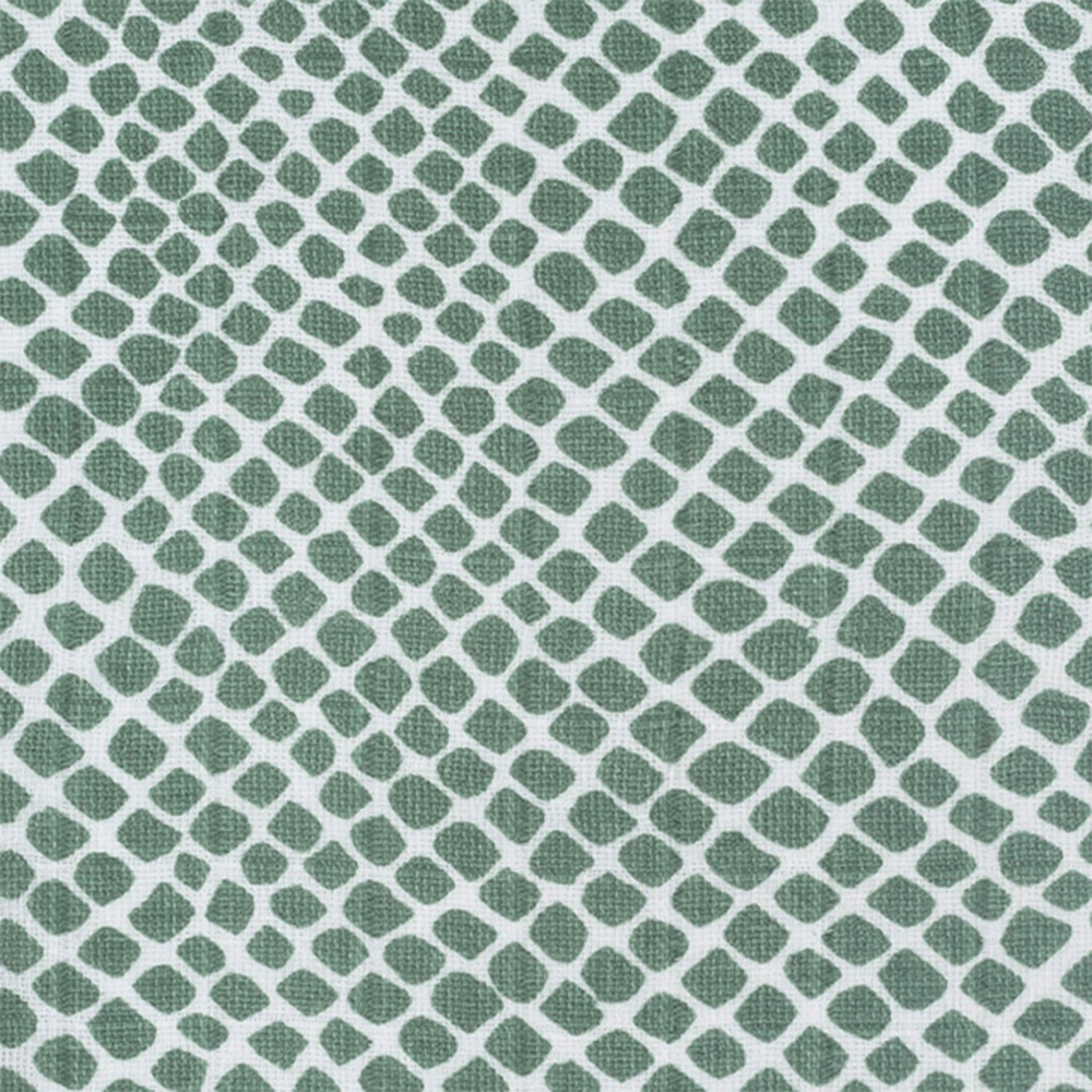 Set 3 batiste hidrofile jollein snake 30x30cm snake ash green