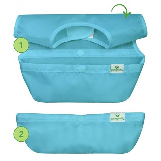 Set 3 bavetele Easy Wear Snapn Go Green Sprouts Bee - 2 | YEO