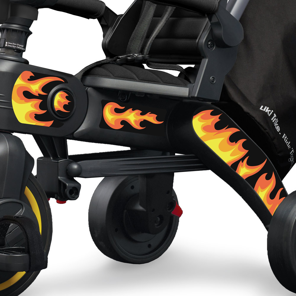 Set stickere Liki Trike Flames - 2 | YEO