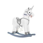 Balansoar unicorn alb interactiv 65 cm Kruzzel MY6696