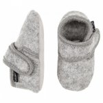 Botosei din lana merinos tumbled/boiled CeLaVi Grey Melange 17/18