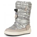 Cizme de zapada Geox J Sleigh Girl B ABX Silver Beige 25 (160 mm)