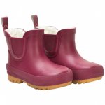 Cizme din cauciuc natural cu captuseala pentru vreme rece CeLaVi Maroon 23