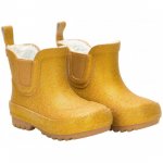 Cizme din cauciuc natural cu captuseala pentru vreme rece CeLaVi Pale Gold 21