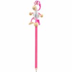 Creion cu figurina lemn unicorn Fiesta Crafts FCP-5164