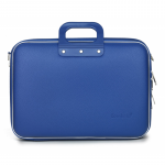 Geanta lux business laptop 15,6 Bombata Business Classic-Albastru cobalt