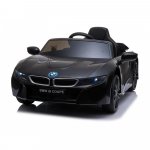 Masinuta electrica cu roti EVA si deschidere usi BMW I8 Coupe Negru