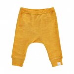 Pantaloni salvari din lana merinos CeLaVi Mineral Yellow 70 cm