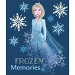 Paturica copii Frozen Memories 120 x 140 cm SunCity albastru
