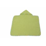 Prosop din bumbac cu gluga Nichiduta Soft Towel Green
